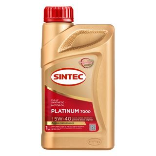Масло SINTEC Platinum 5W40 1л синтетика