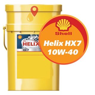 Масло бочка Shell HX7 10/40 1 литр Финляндия