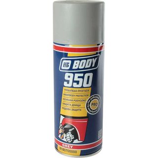 Мастика BODY 950 каучук. (антиграв) сер. 400мл
