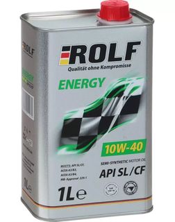 Масло ROLF ENERGY SL/CF 10W40 1л п/синтетика