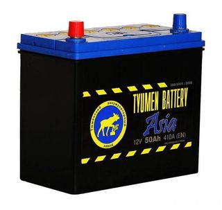 Аккумулятор 6 СТ Тюмень 50 L обр пол Азия 236х128х223