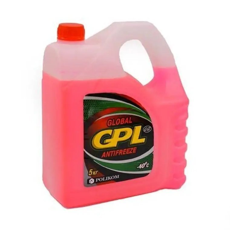 Антифриз 5 кг красный GPL G12 Дзержинск (уп 3 шт)