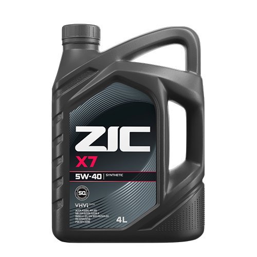 Масло ZIC Х7 5/40 1 л синтетика SN/CF