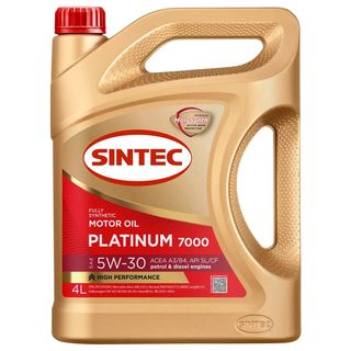 Масло SINTEC Platinum 5W30 4л синтетика
