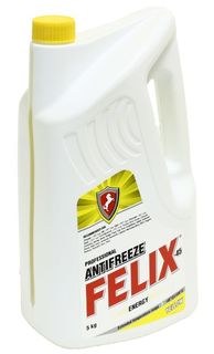 Антифриз 5 кг желтый Felix Energy (уп 4 шт) Феликс