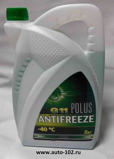 Антифриз 5 кг зеленый Polus Дзержинск (уп 3 шт)