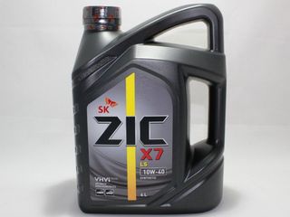 Масло ZIC Х7 LS 10/40 4 л синтетика серая канистра Корея