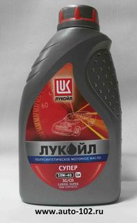 Масло Лукойл супер 1л 10w40 п/с г.Пермь