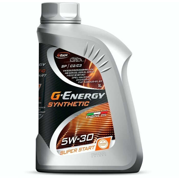 Масло бочка G-Energy Synthetic Super Start 5W-30 SP синт