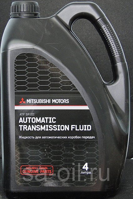 Масло MITSUBISHI ATF SP3 жид-ть для АКПП 4л 4024800