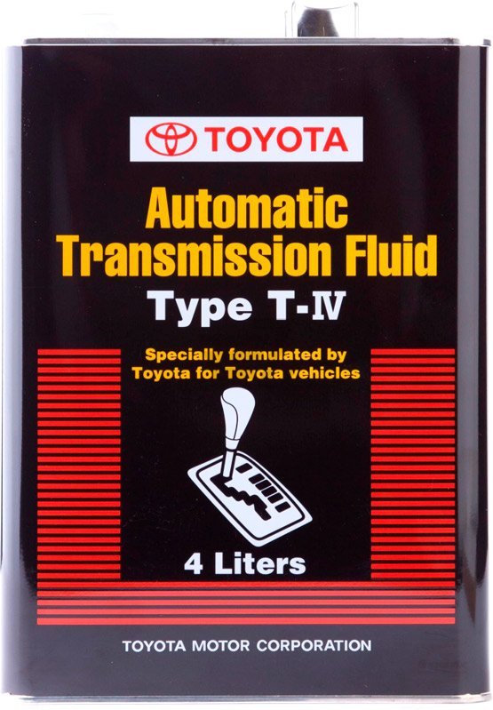 Масло TOYOTA ATF T4 (черная банка) 4л жидкость для АКПП 08886-81015