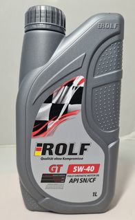 Масло ROLF GT SN/CF 5W40 1л синтетика