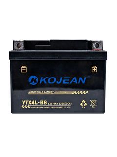 Аккумулятор 6 МТС мото KOJEAN AGM 4Aч 120А (113*69*85)