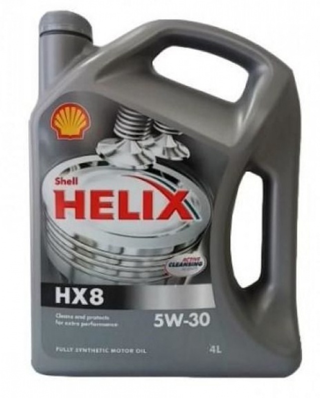 масло Shell Helix HX8  синтетика 4л