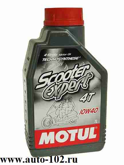 масло Motul Scooter Ester 4T 10(40 1 л (скутер)