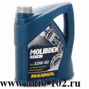 масло MANNOL MOLIBDEN Benzin 10(40 п(с 4л