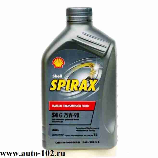 масло Shell Spirax S4 G 75(90 1л трансмис.