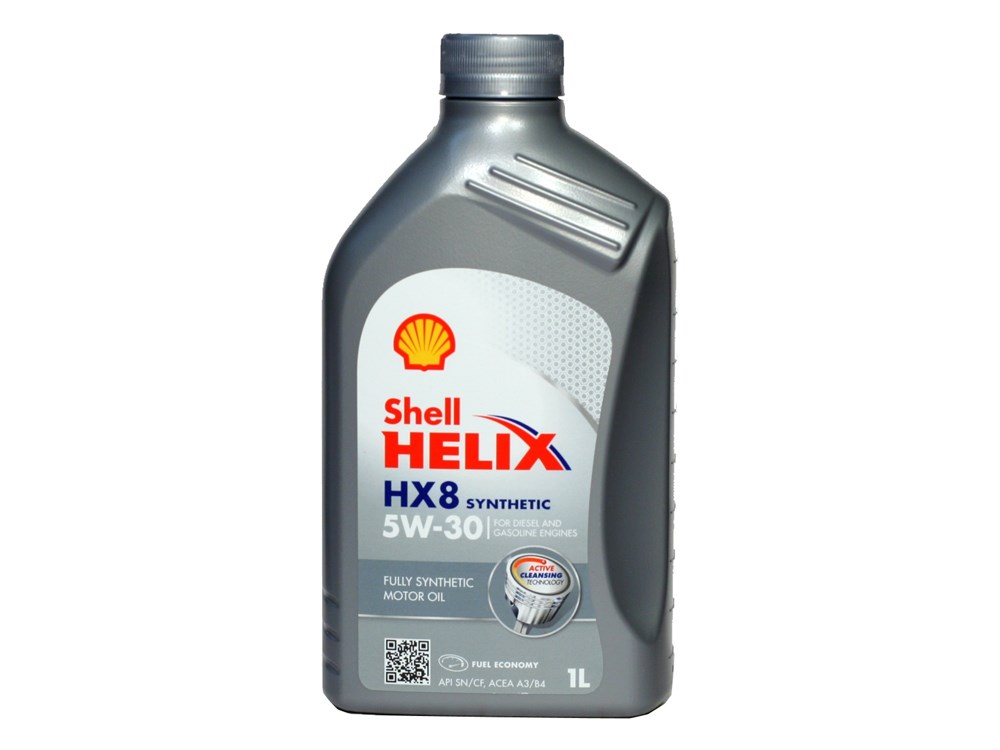 масло Shell Helix HX8 синтетика 1л