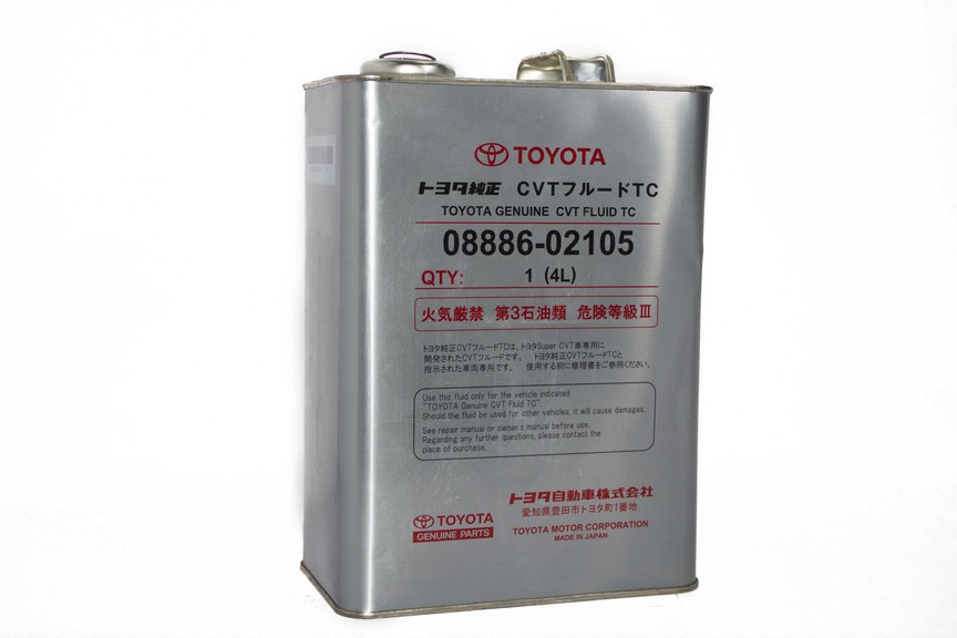 масло TOYOTA  CVT Fluid TC Super  жидкость для вариаторов 4л 08886-02105