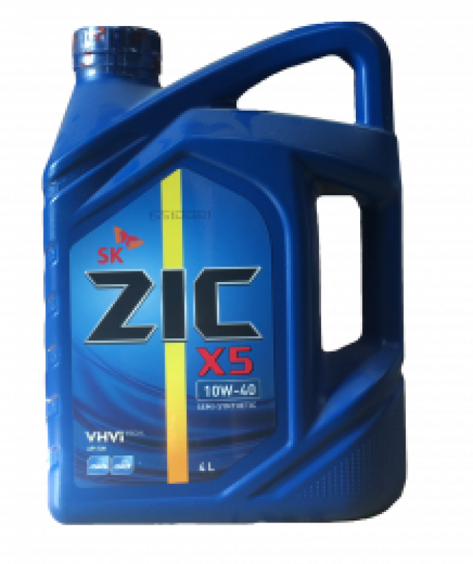 масло ZIC Х5 SL 4 л Корея