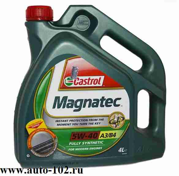 масло Castrol GTX MAGNATEC 5(40 синт 4л